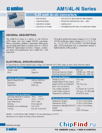 Datasheet AM1L-0303S-N производства Aimtec